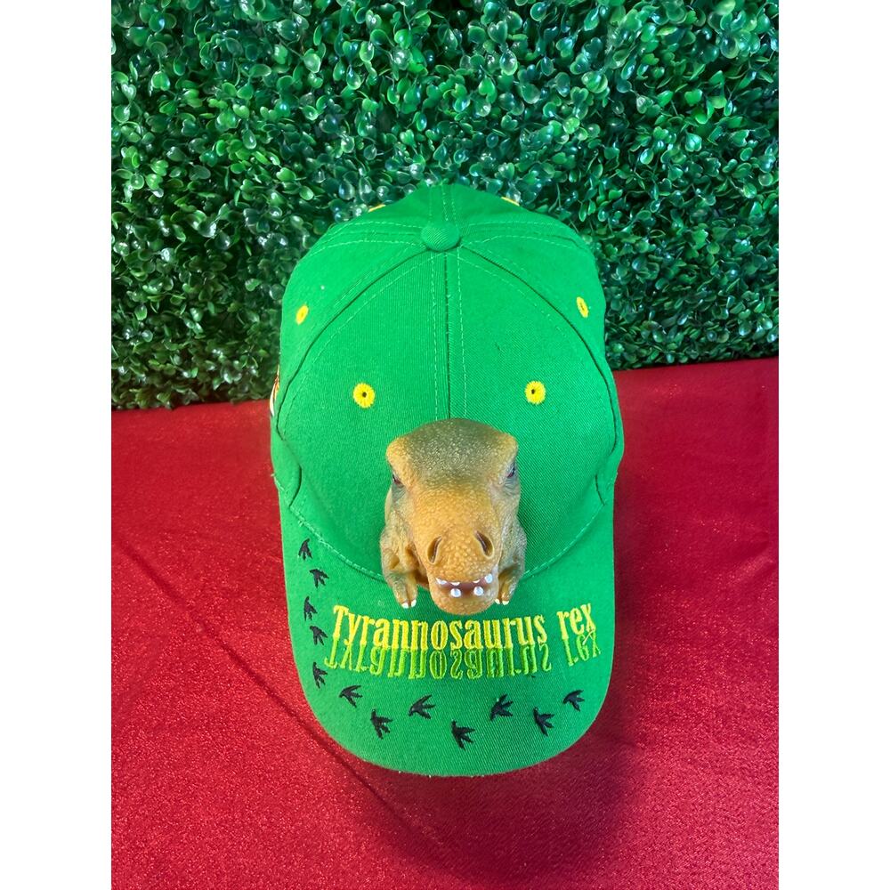 3D T-Rex Tyrannosaurus Dinosaur Embroidered Baseball Cap Hat Kids Hat - Picture 6 of 7